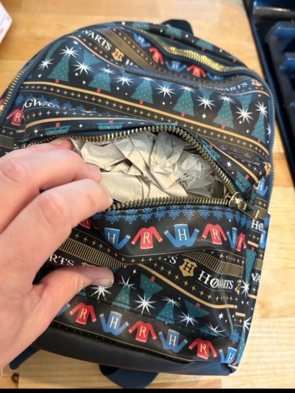 Harry Potter Hogwarts Holiday Mini Backpack
